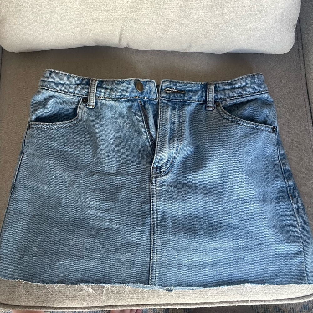 Denim mini skirt forever 21